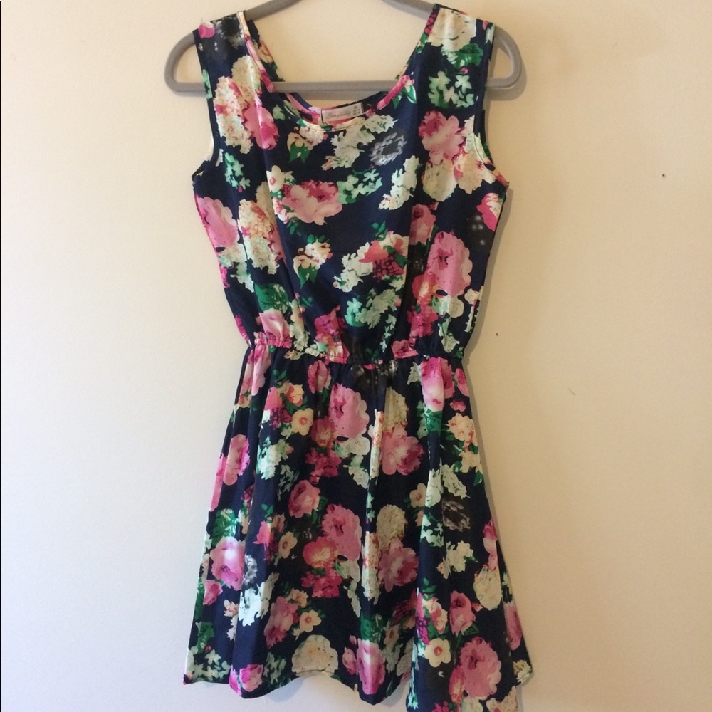 Short floral dress